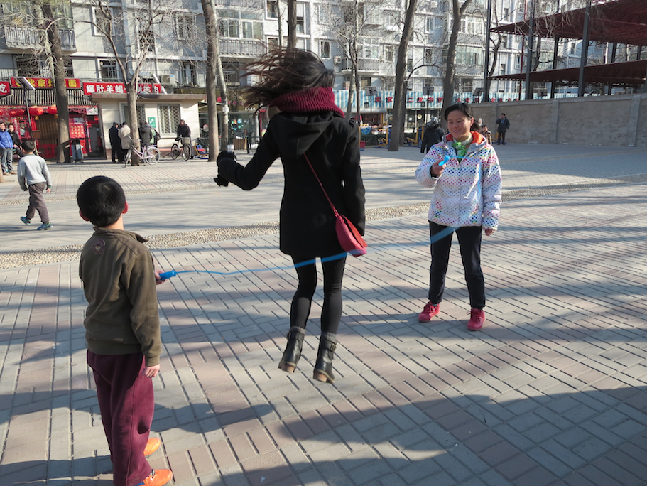 Jump-roping with some locals (video coming soon!)
