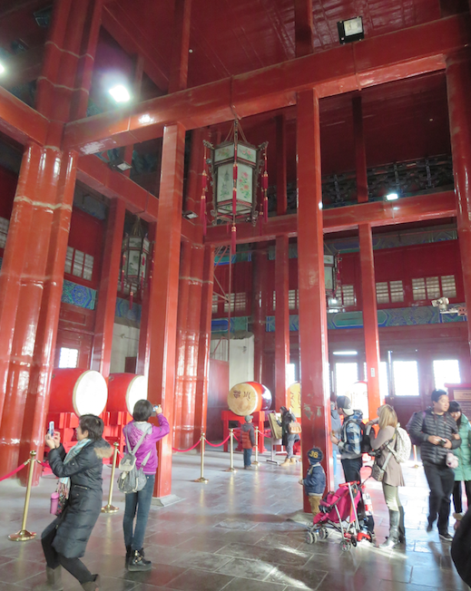 Inside of the Drum tower!